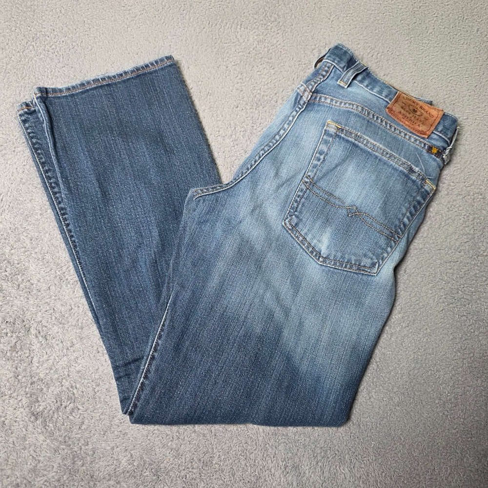 Lucky Brand Mens 30x30 361 Vintage Straight Jeans Blue Medium Wash Denim